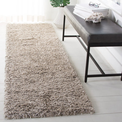 Adessa Shag Performance Chevron Rug