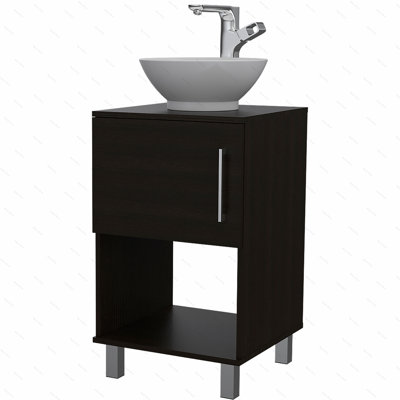 Meuble-lavabo simple pour salle de bain