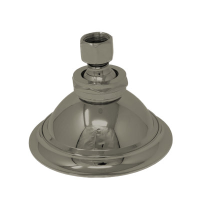 Shower Head 4-Inch Diameter with 1.75 GPM and Solid Brass Strom Living