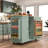Sagrario Solid Wood Top Kitchen Island-832949683