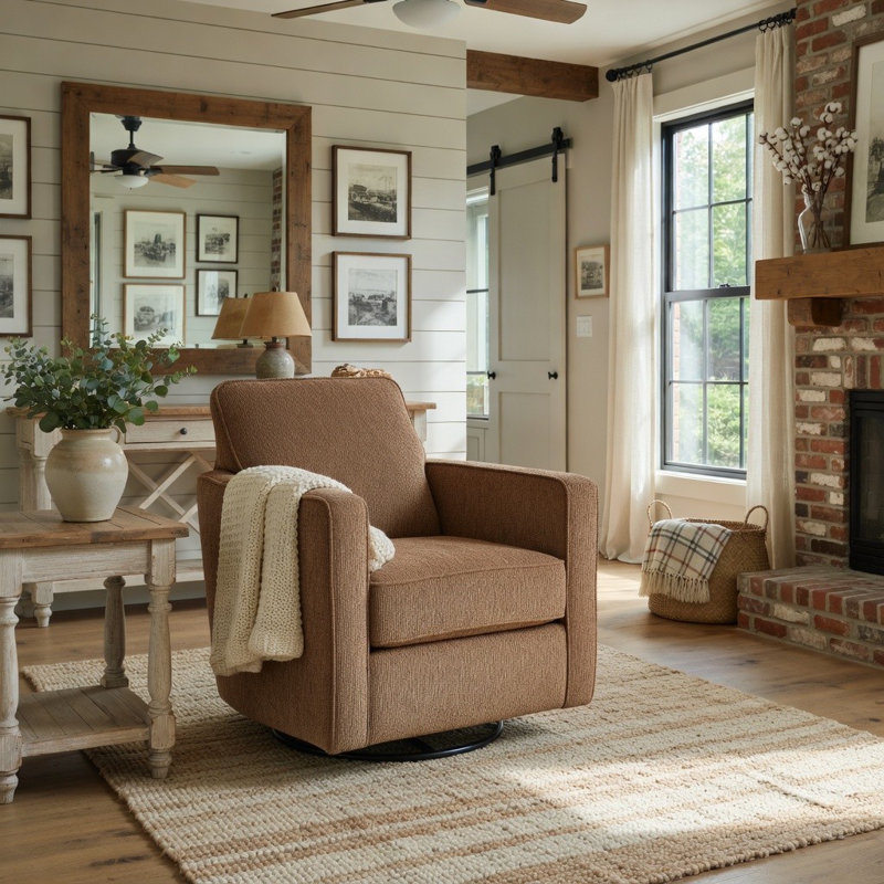 Fauteuil oscillant Sand Brandy