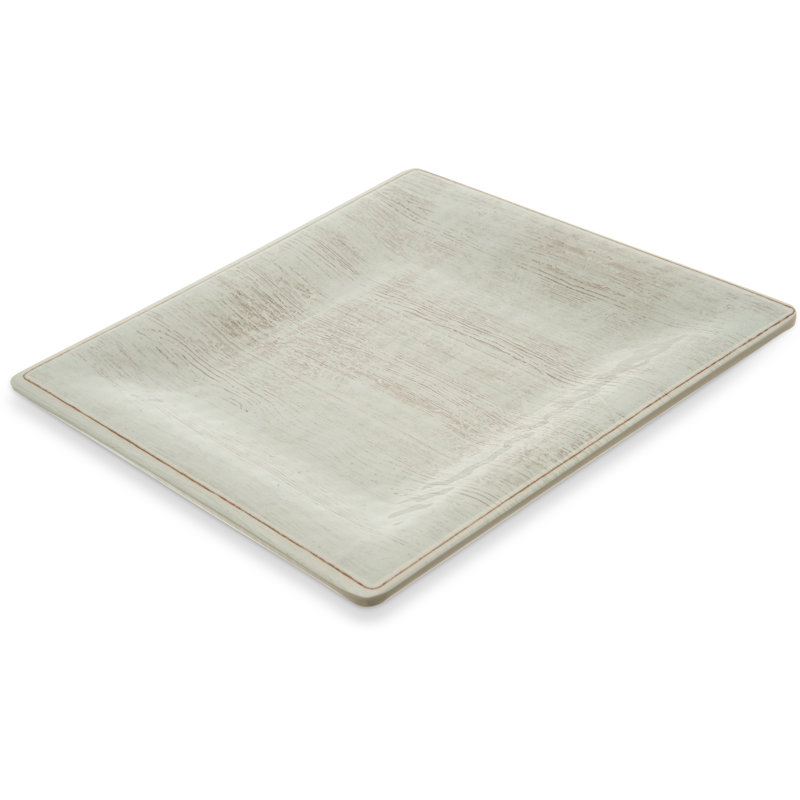 Assiette plate en mélamine 8,5 po Vinny, Chamois