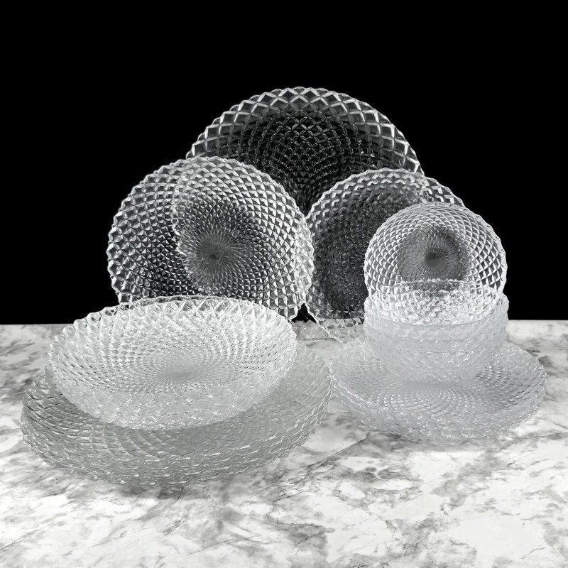 Vaisselle en verre Lytia, 24