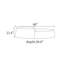 Table basse minimaliste en bois de style italien