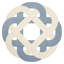 Primrose 100% Pthalate-free Vinyl Round Placemats-1334634648