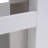 44'' W White Electric Fireplace