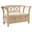 Solid Wood Storage Bench-1000440302