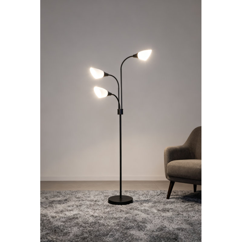 Lampe sur pied 3 branches Modern Modern