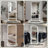 Full Length Floor Mirror LED Whole Body Mirror, Wall Mounted  Mirror With Lights, Bedroom Full Size Body Mirror With Dimming