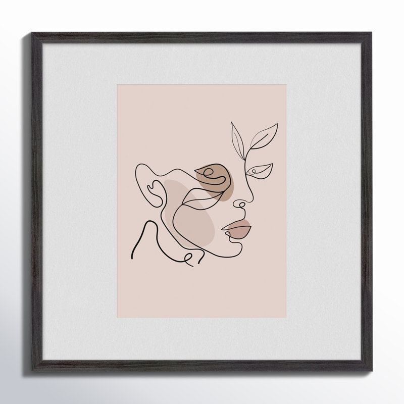 Cadre photo Linetta, Gris, 11 po x 14 po, 20 po x 20 po