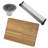 Nantucket Sinks 22 Inch  Dualmount Granite Composite Prep-Station with Side Set Drain-117276610