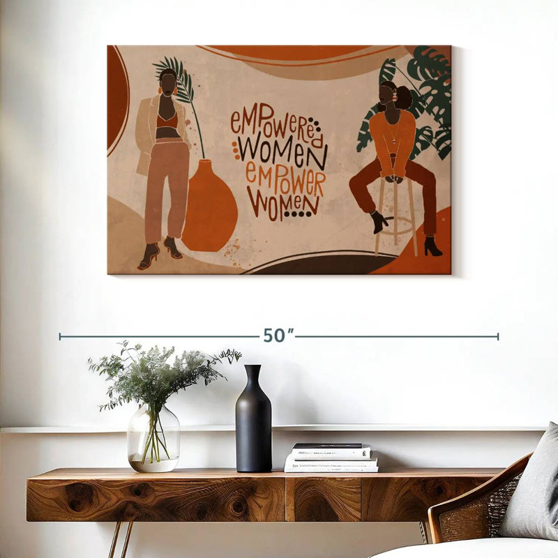 Empowered Women, 26" H x 39" W