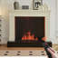 Meuble télé avec cheminée French French Mist-1096761048