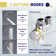 High Pressure 10" Rain Shower Head with Handheld Spray Combo