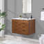 Bexley 36" Wall Mounted Single Bathroom Vanity with Quartz Top
