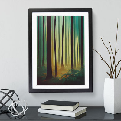 Tranquil Forest - Single Picture Frame Print
