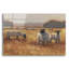 «Grazing At Sunset 2» par Ethan Harper, art mural en verre acrylique