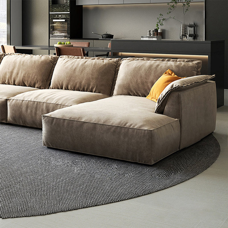 2 - Piece Upholstered Sectional, 33.46" H x 125.98" W x 62.99" D, Orienté à droite
