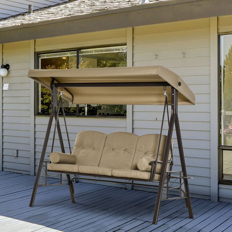 Swing Seat with Stand, Grey