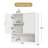 23"W 24"H Wall Bathroom Cabinet-1509765237