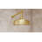 Levantine 8 in. Shower Head, Brushed Brass-121869658