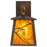 Rustic Lodge 1 - Light Outdoor Wall Lantern