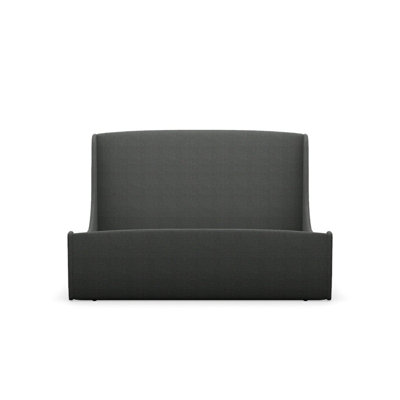 Swan Upholstered King Bed