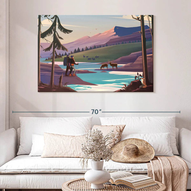 Alvord The River, 32" H x 48" W