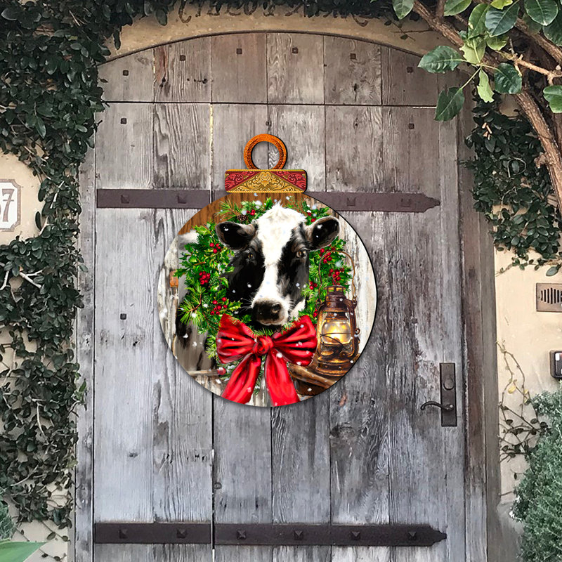 Décoration de Noël à la ferme