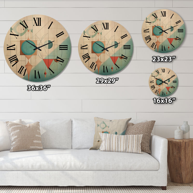 Horloge murale Tupelo, Grand