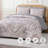 Layla 7pc Damask Bed in a Bag Reversible Comforter Set with bed sheets-125356218-125356217-125356215