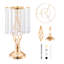 Vase en cristal 20 pièces pour mariage 43 cm / 16,9 po