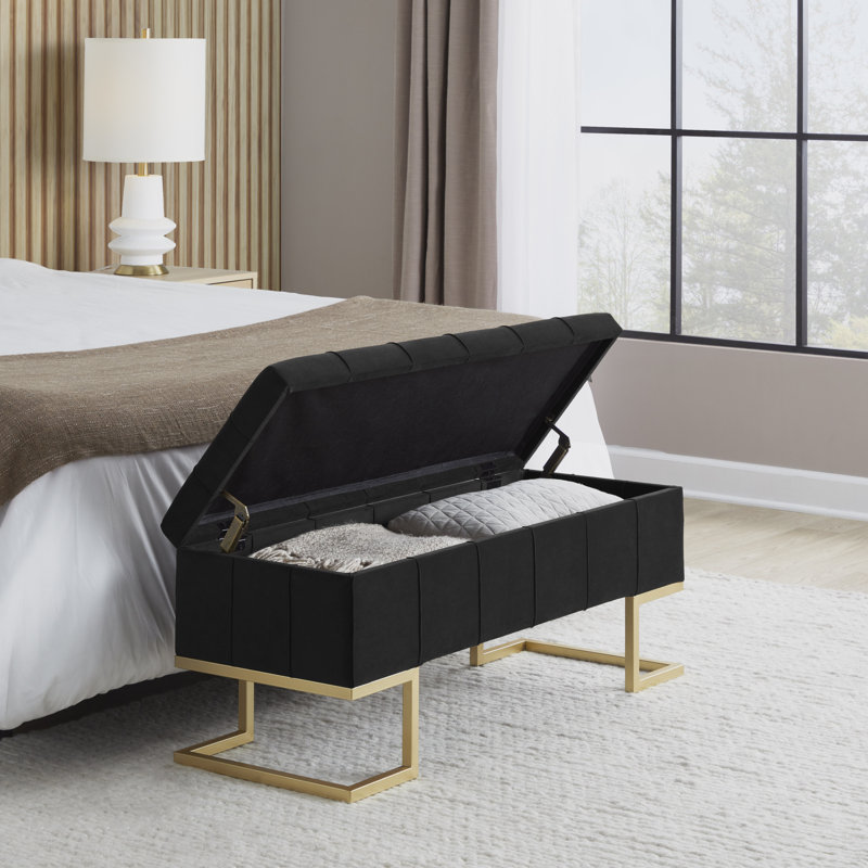 Banc rabattable Freea, Noir