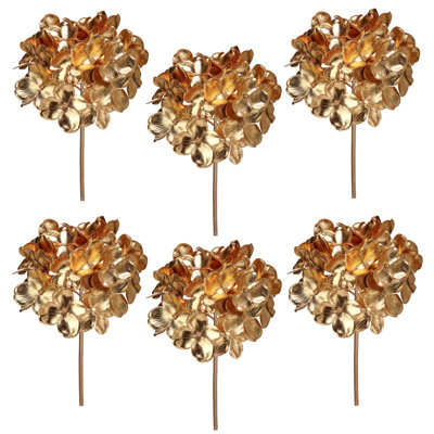 Metallic Hydrangea Stems