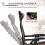 Chaises berçantes d'extérieur, chaise berçante inclinable et pliable inclinable avec oreiller, porte-gobelet et téléphone, conception combinée avec pieds pliants-128952236-128952234-128952233