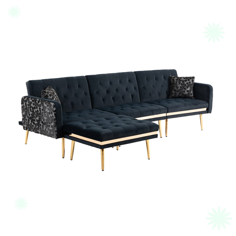 Velvet Sectional