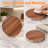 Wood Round 1 Piece Trivet