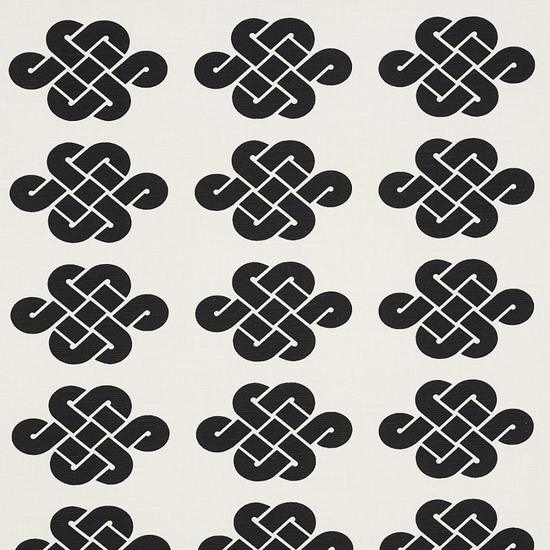 Tissu Penelope, Noir