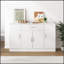 Buffet moderne avec rangement spacieux, 1 tiroir et 4 portes, parfait pour l'organisation de la cuisine et de la salle à manger