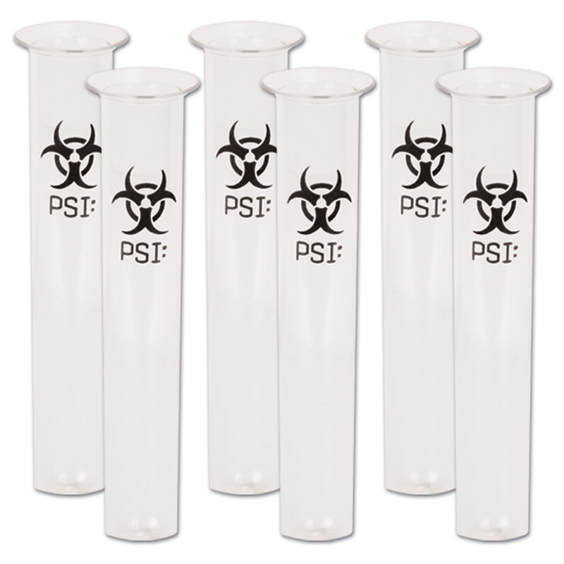 Verre à découpage en plastique 2 oz à tube de test psi