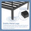 Base de lit plateforme robuste de 14 po avec lattes en acier renforcé Base E-1912168808-1907974599