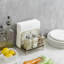 Metal and Wood Napkin Holder