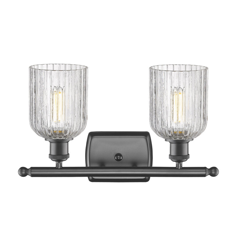 Éclairage pour meuble-lavabo à 2 lumières à intensité variable Northgate, Bronze huilé
