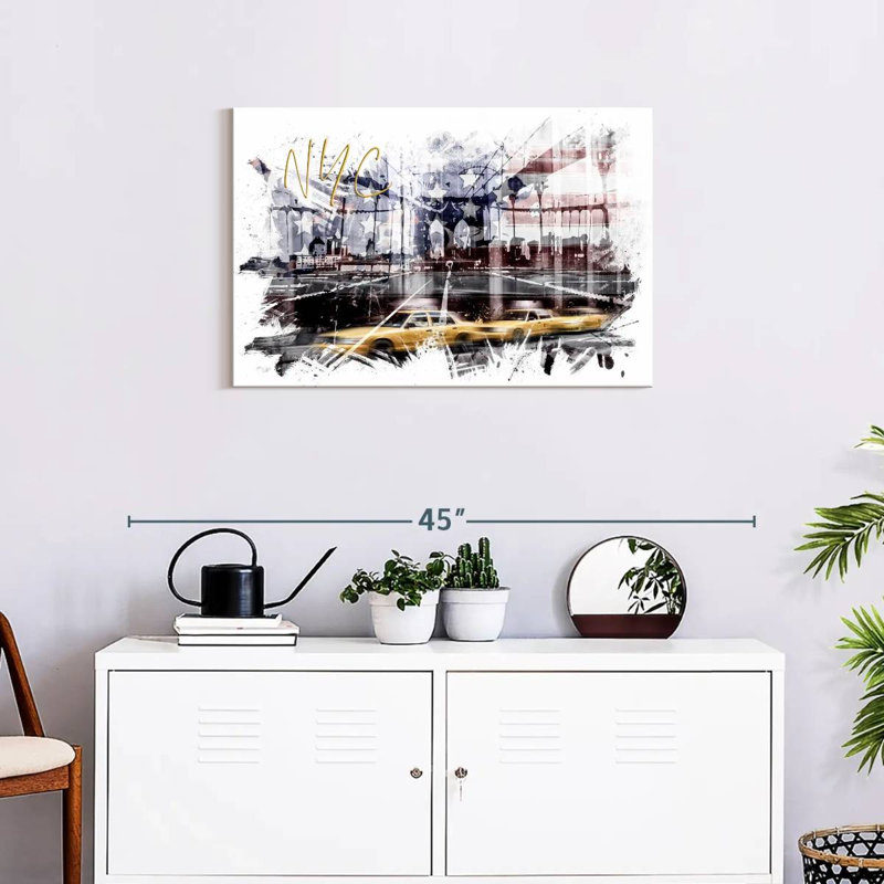 Kavia NYC Composing, 20" H x 30" W
