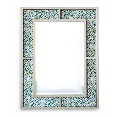 Madcap Cottage Flat Metal Beveled Mirror