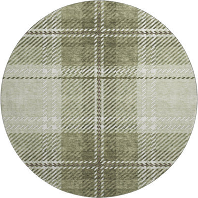 Premium Machine Washable Prisco Aloe Rug
