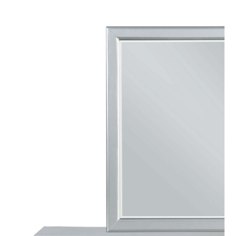 Miroir Louis Philippe, Argent argent