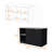 Black And Onyx Double Door Cabinets Kitchen Island