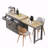 Kitchen Island With Extendable Dining Table-151604295