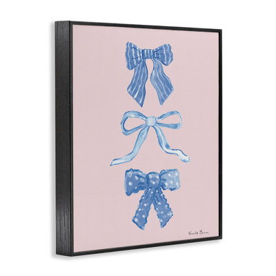 Joli arc bleu et rose, estampe numérique, design par Farida Zaman
